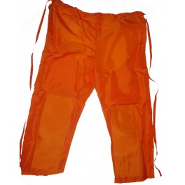 Copripantalone in nylon per decespugliatore - Arancione